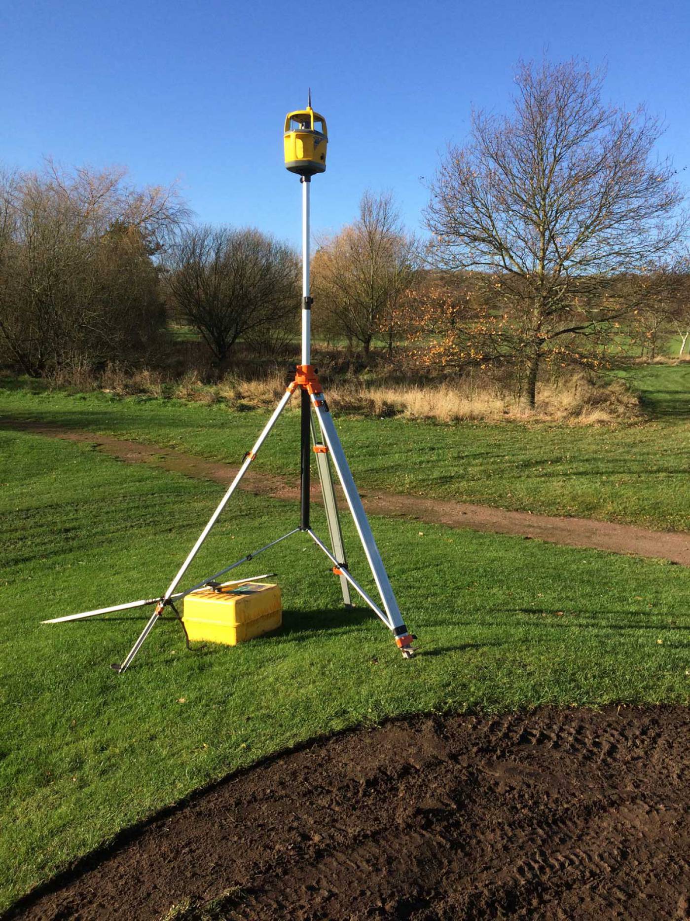 Belton Woods Golf Club Golf Course Tee Levelling