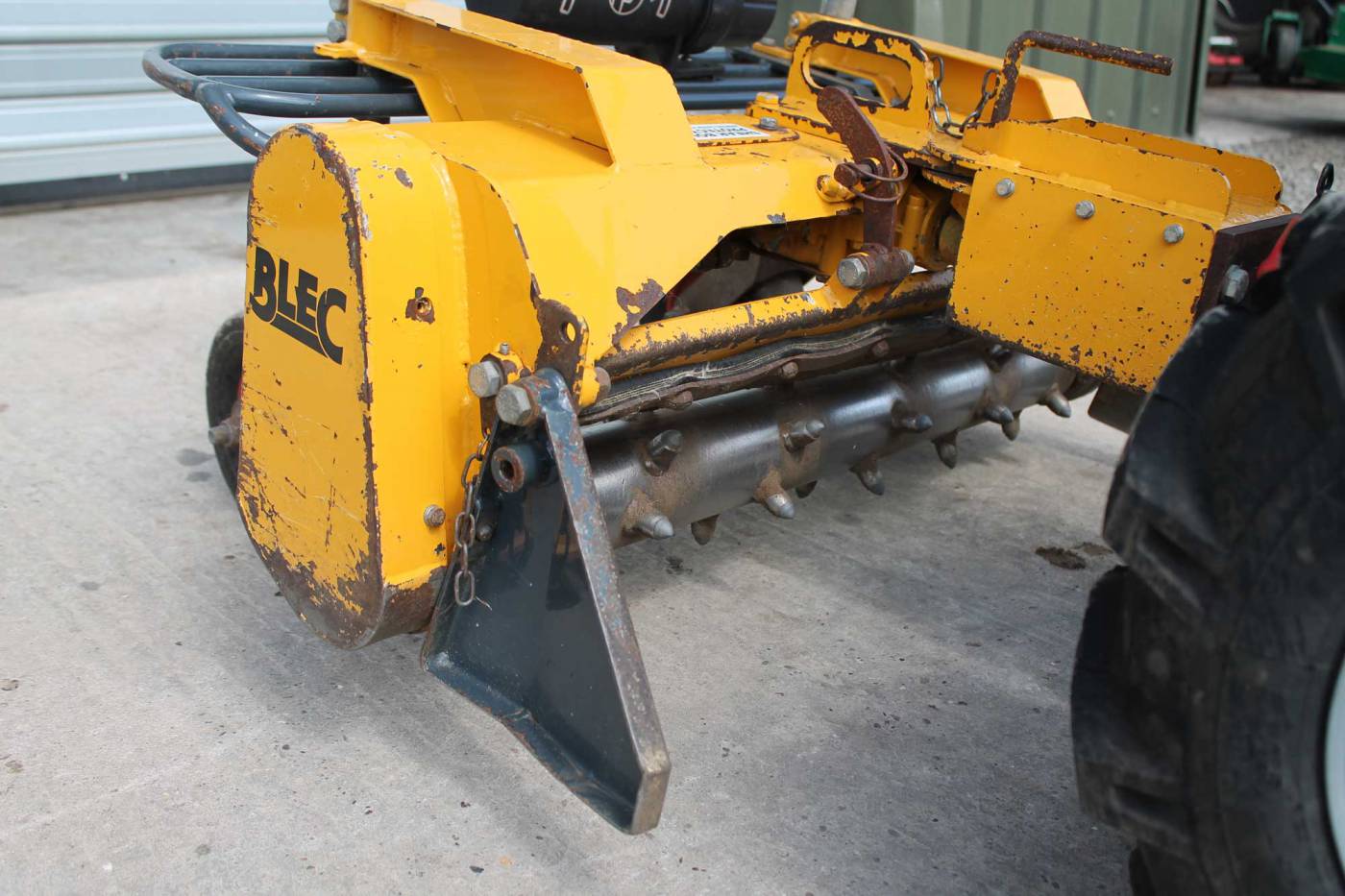 Blec Power Box Rake for Hire Machinery
