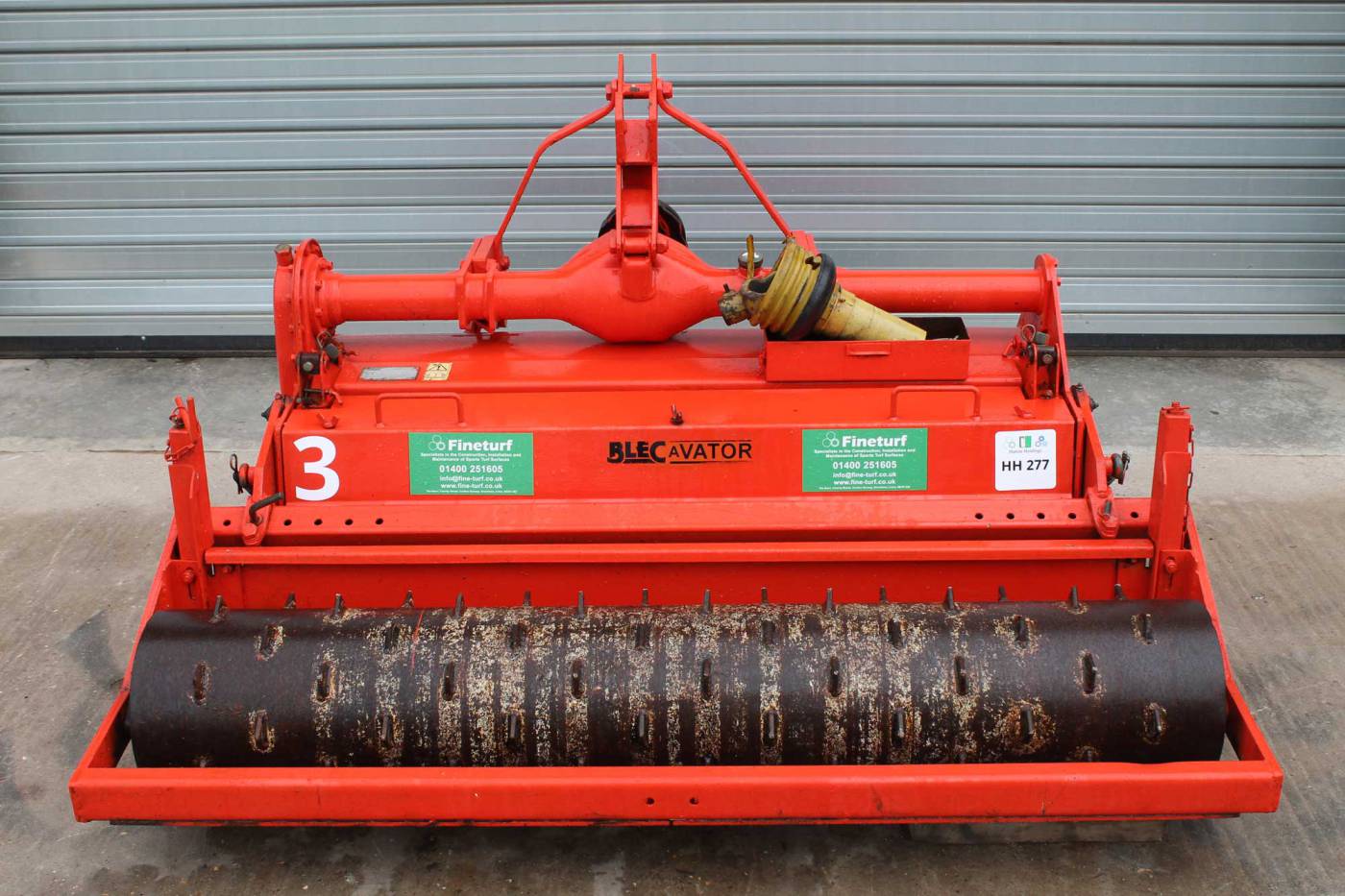 Blecavator Cultivator for Hire Machinery
